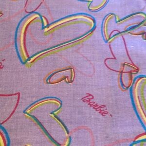 NWT Barbie Lavender Fabric 3.00 yards